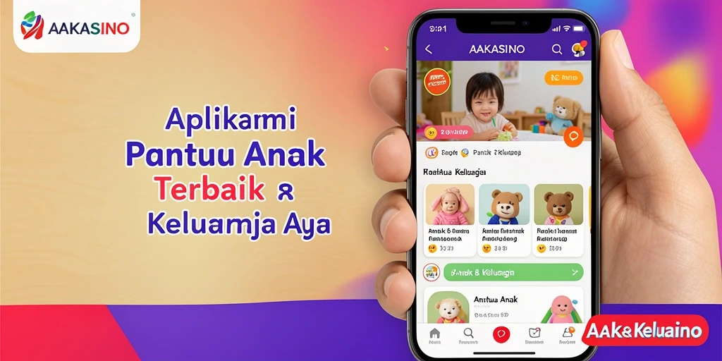 Tampilan antarmuka AAKASINO yang intuitif dan ramah anak.