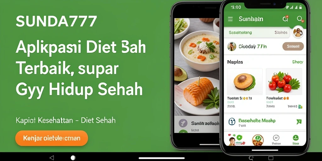 Tampilan antarmuka SUNDA777 dengan fitur Diet Sehat yang menarik.