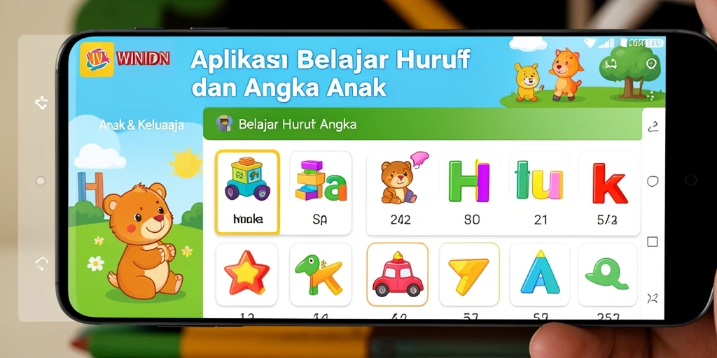 Antarmuka aplikasi WINIDN yang interaktif dan edukatif.