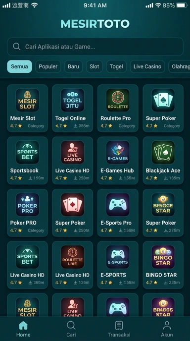 Mesirtoto – Indeks Aplikasi Populer & Kanal Uji Terbaik